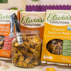 Olivia's Croutons - packaging