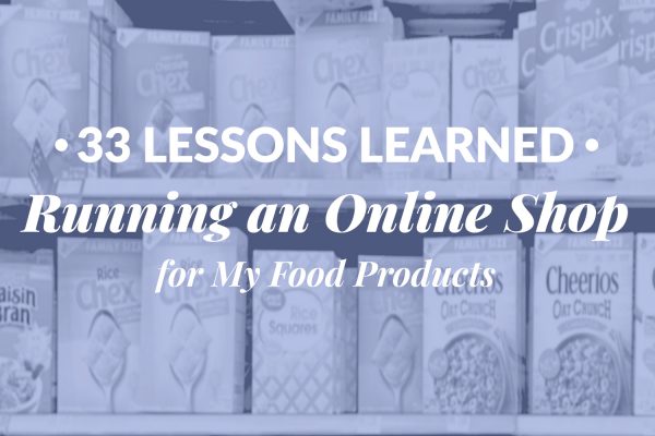 running online shop food