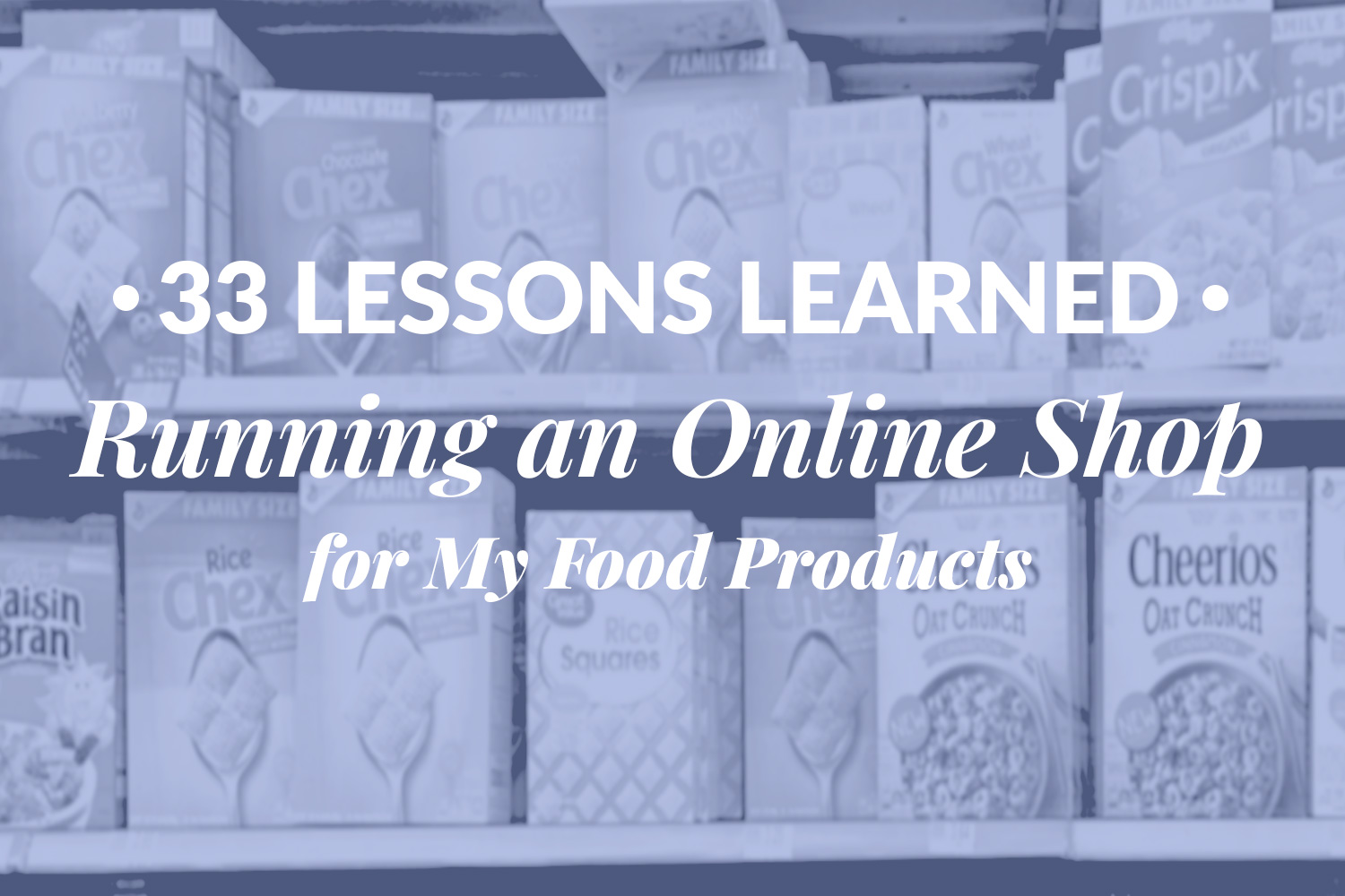 running online shop food