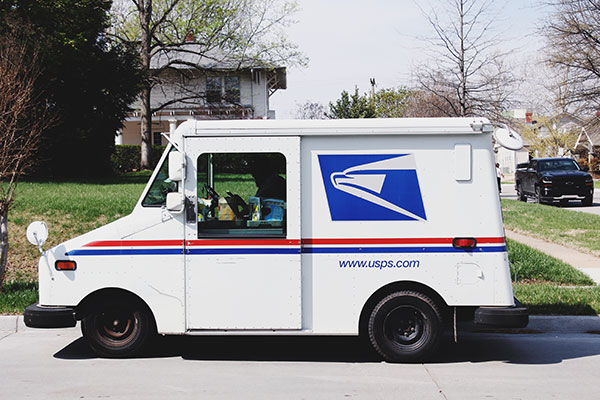 USPS truck - shipping