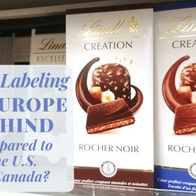 Food labeling Europe US Canada