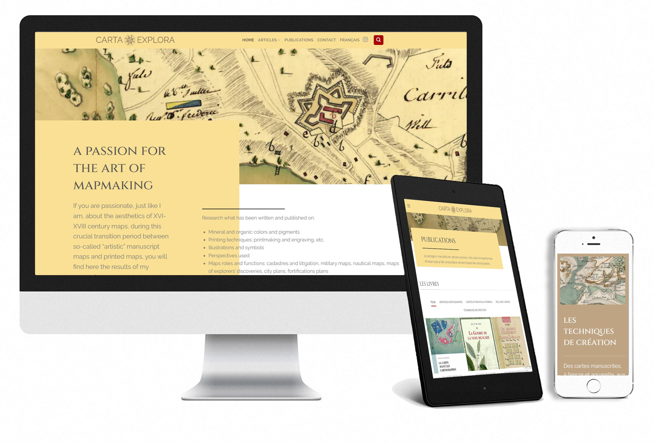 Carta Explora Website